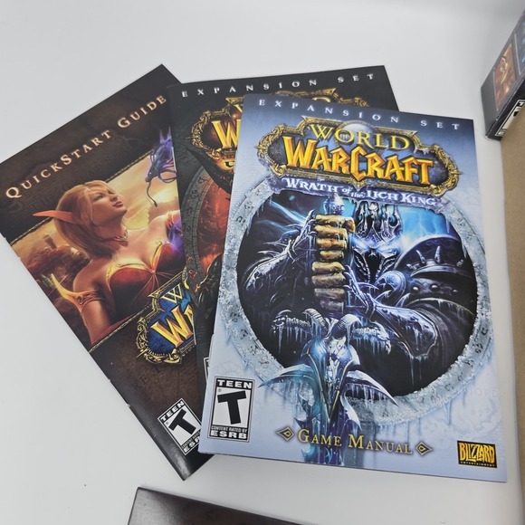 World‎ of Warcraft Battle Chest COMPLETE w ALL Key Codes Rare 2007 PC Ships FAST - Picture 12 of 12